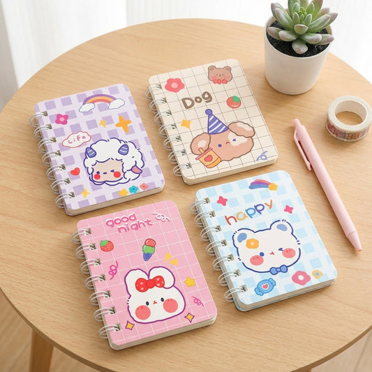 Cute Cartoon A7 Coil Notebook